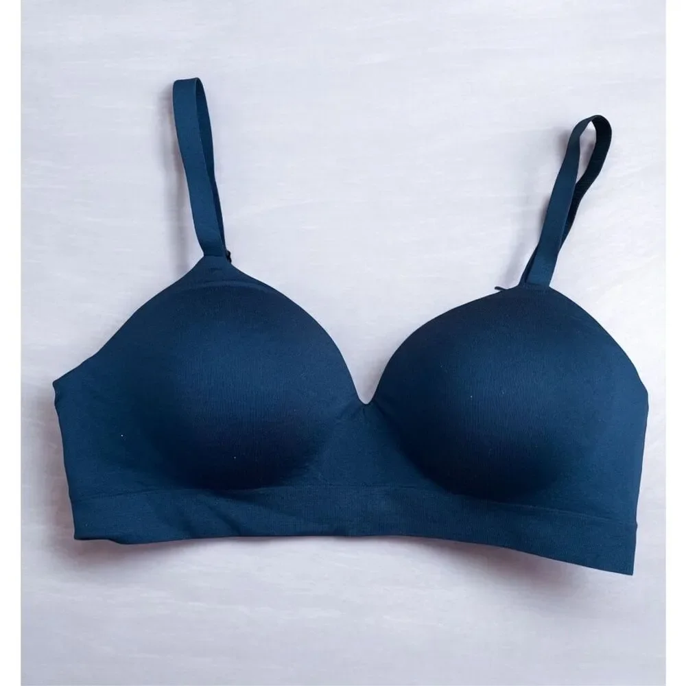 Truekind Shapermint Supportive Comfort Wireless Shaping Bra Size Small New